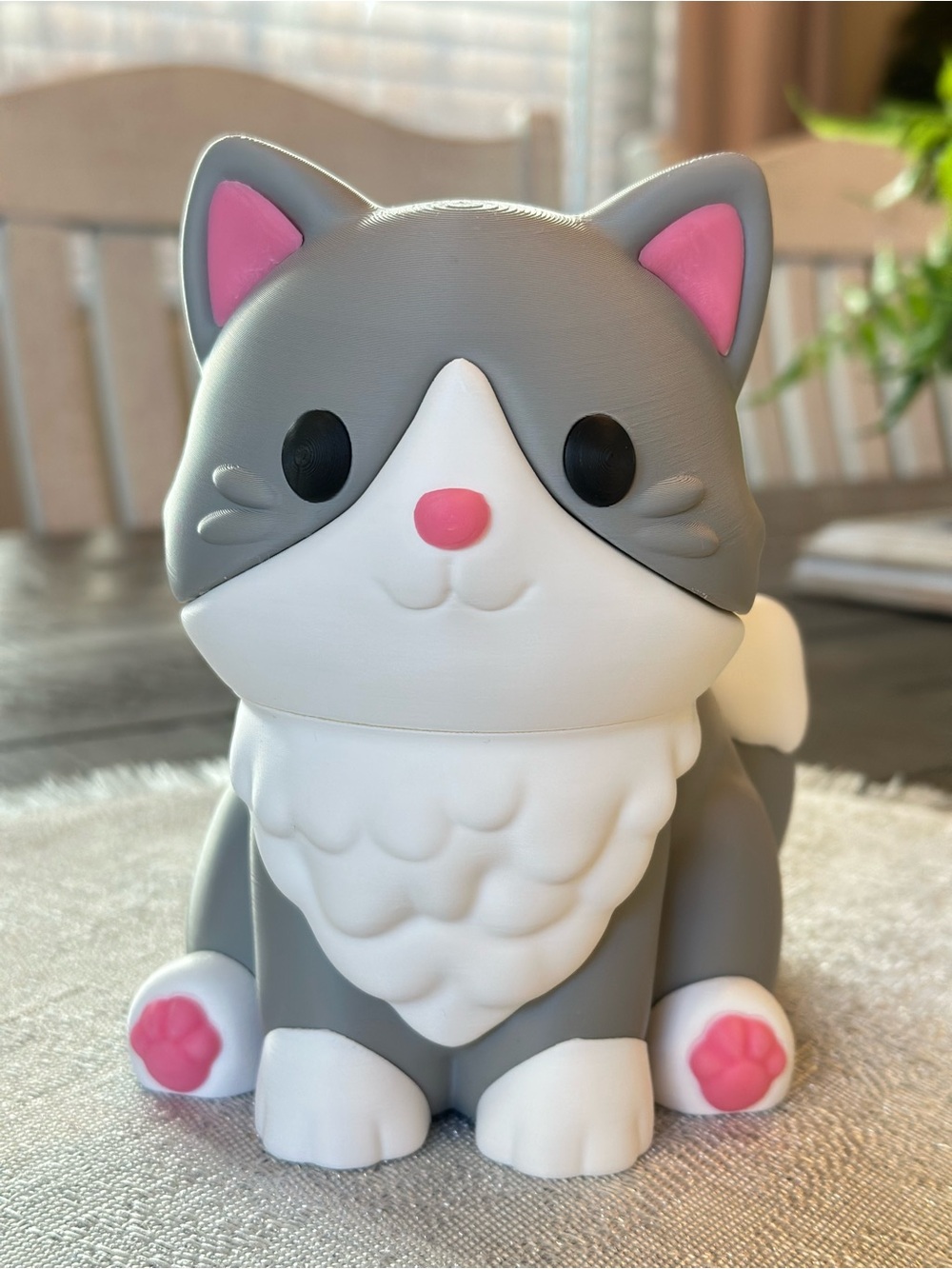 Cat Kitten Soap Holder for Bath & Body Works Foaming Bottles - Picture 5 of 7